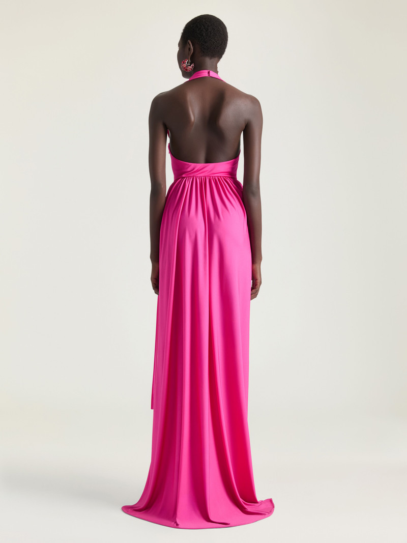 Givenchy HALTERNECK DRAPED DRESS IN JERSEY outlook