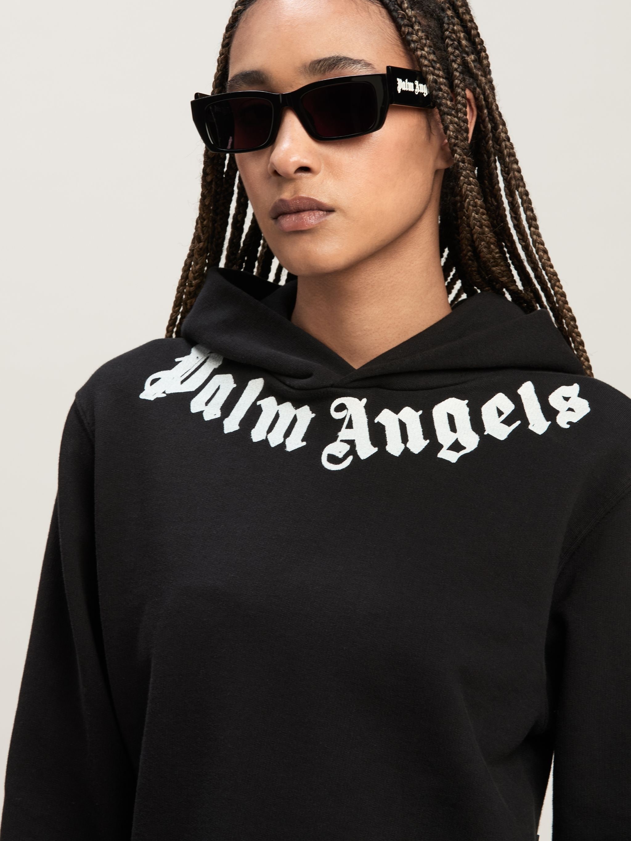 Neck logo Fitted hoodie - 6