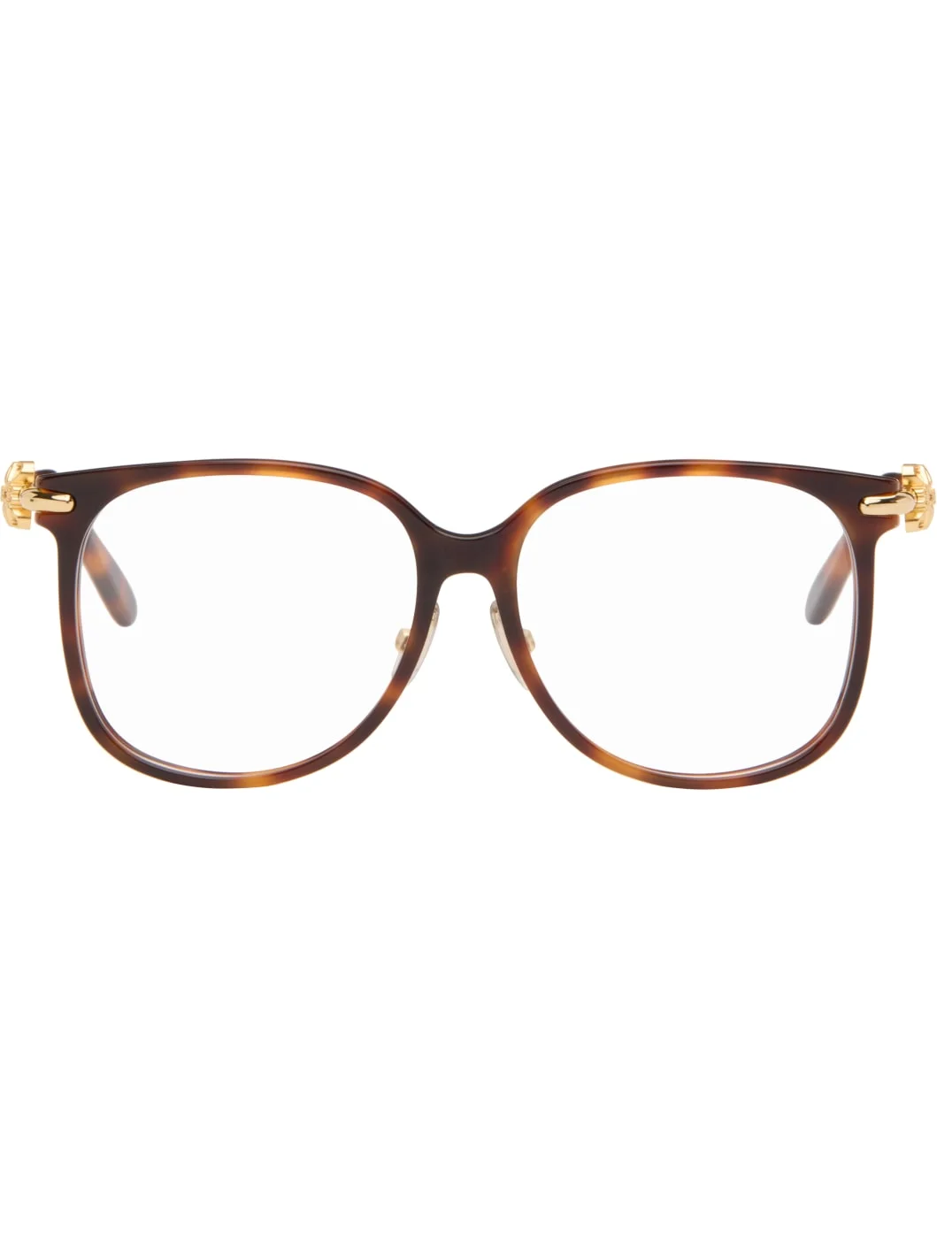 Tortoiseshell Anagram Glasses - 1
