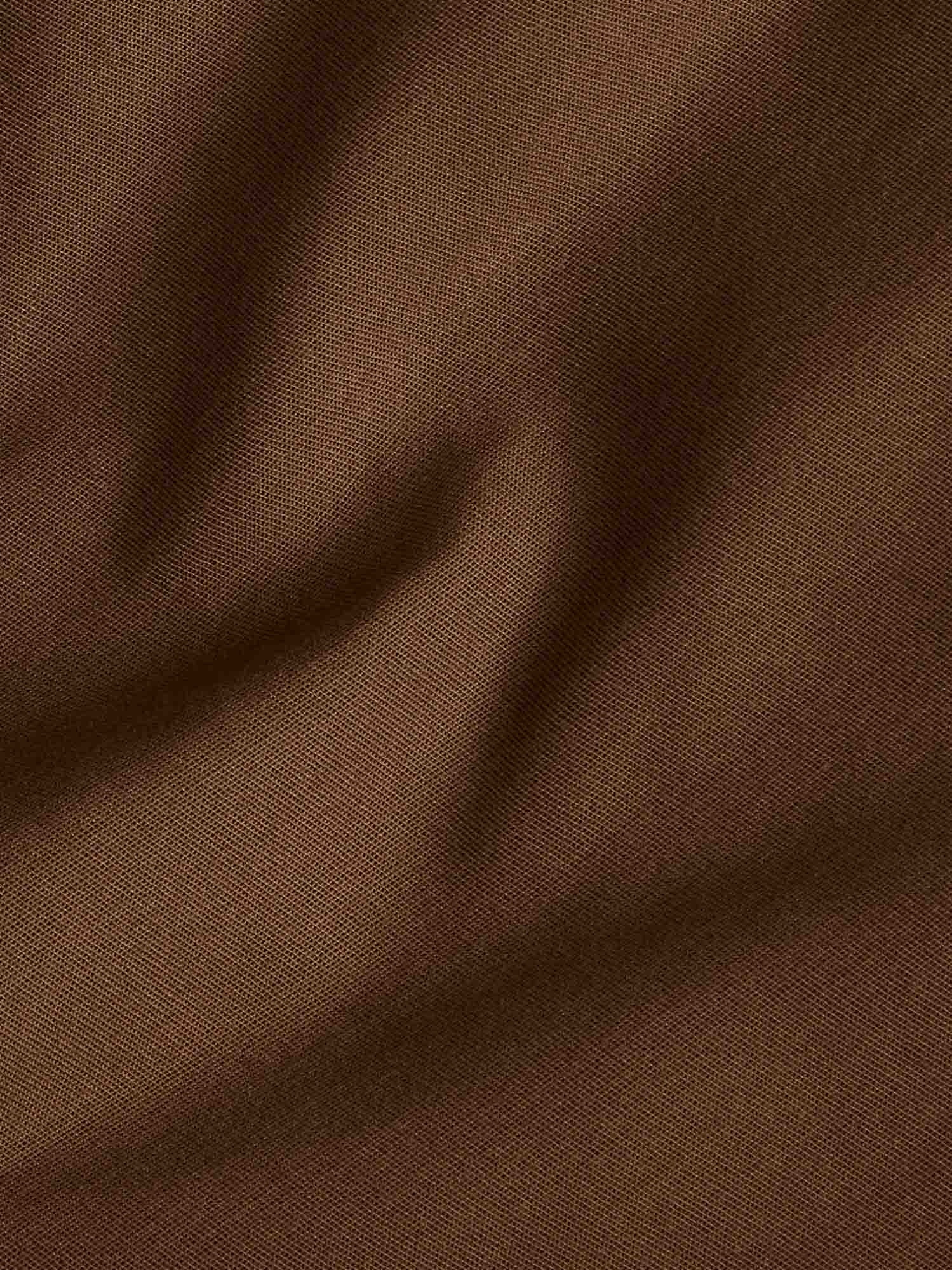 Mens Organic Cotton Regular Fit Trouser - Chestnut Brown - 4