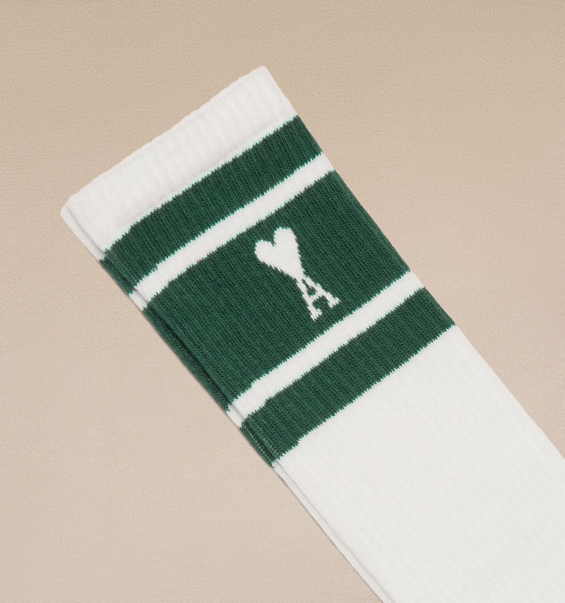 Ami De Coeur Striped Socks 5