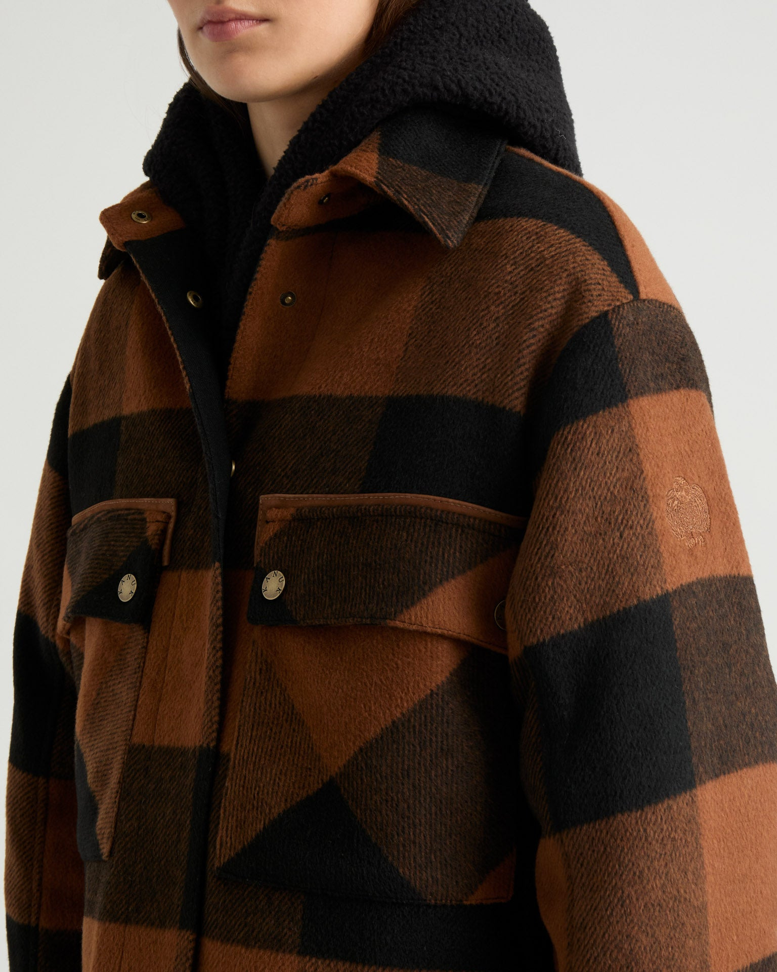 Matane Buffalo Plaid Shacket - 4