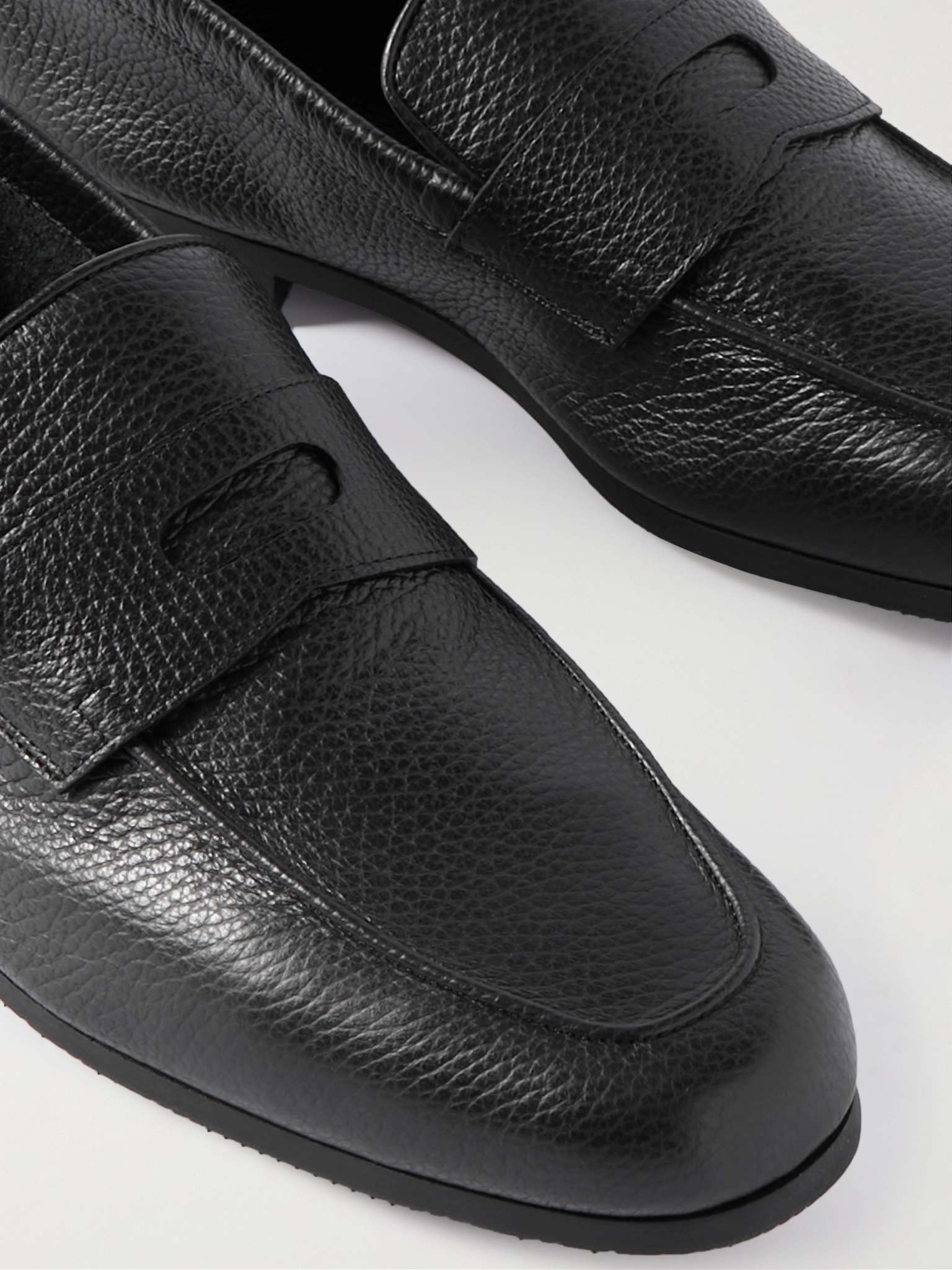 Thorne Full-Grain Leather Loafers - 6