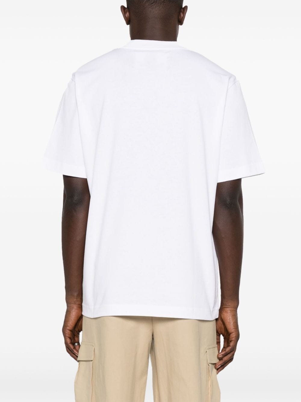 logo-print cotton T-shirt - 4