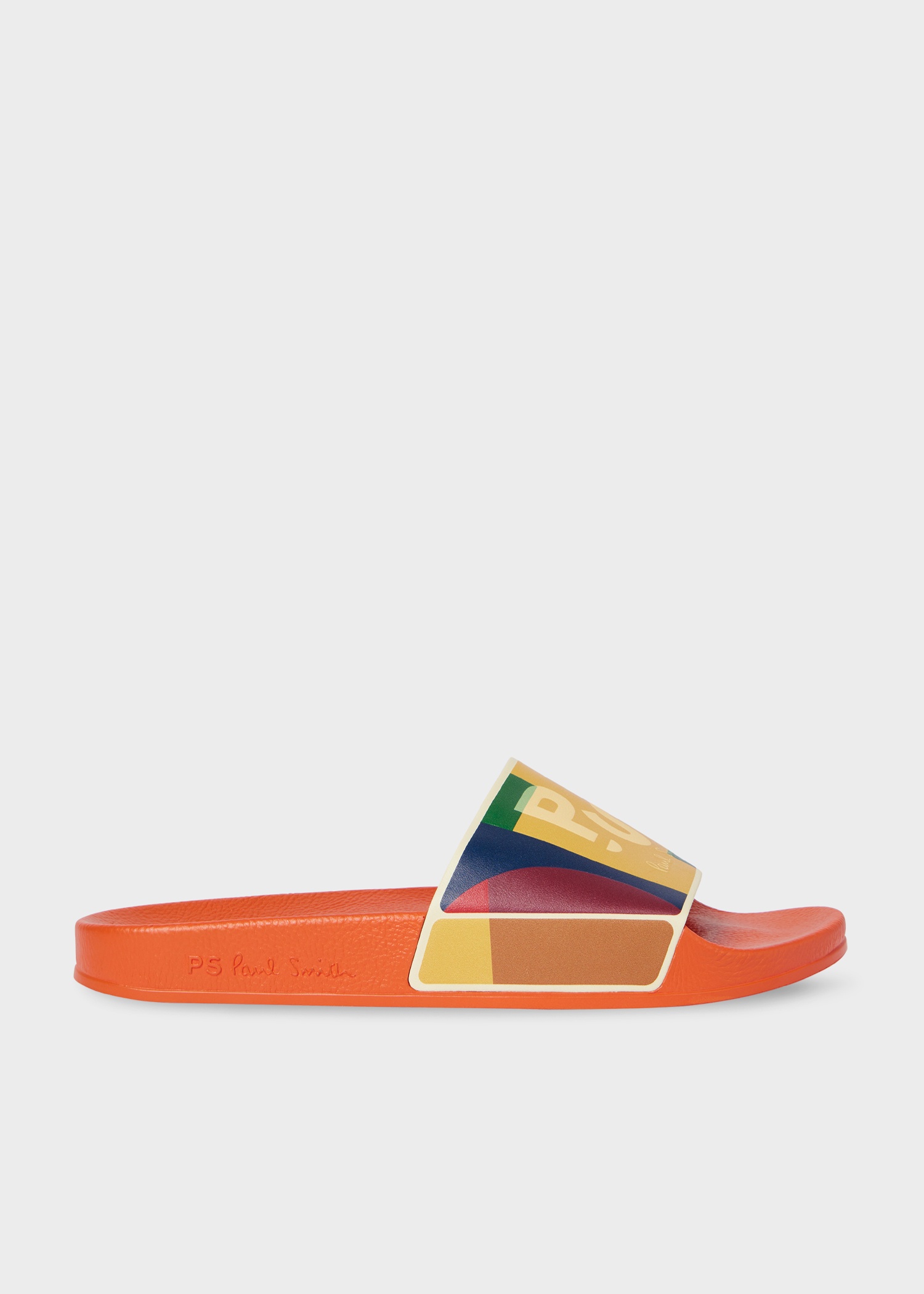 Multicolour 'Zed' Colourblock Slides - 1
