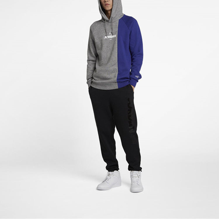 Air Jordan Sportswear Legacy AJ11 Hoodie 'Grey Purple' BQ0188-091 - 3