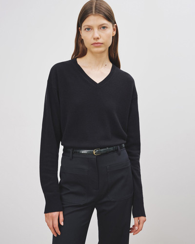 NILI LOTAN EDITH VNECK SWEATER outlook