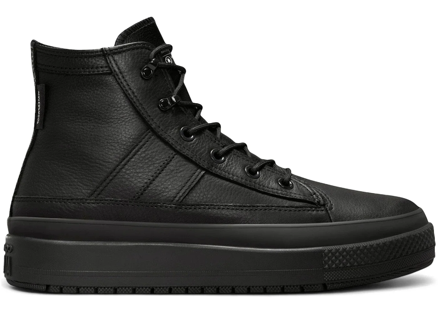 Converse Chuck Taylor All Star Equip Waterproof High Black Dark Matter Grey - 1