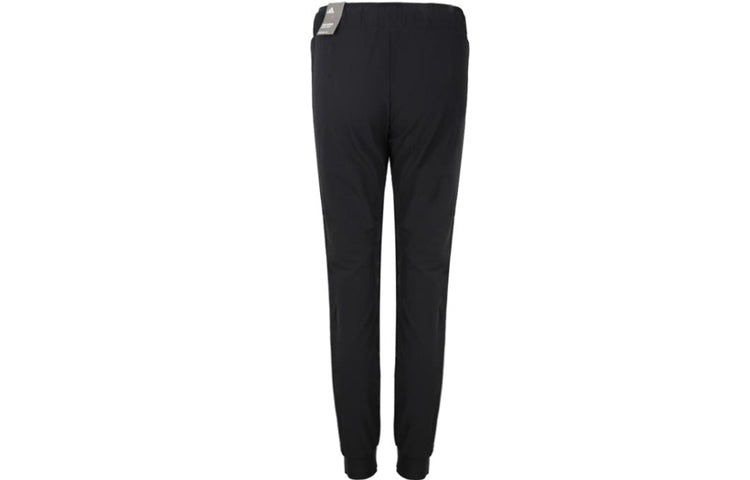 (WMNS) adidas Woven 3S Sweatpants Black DW5725 - 2