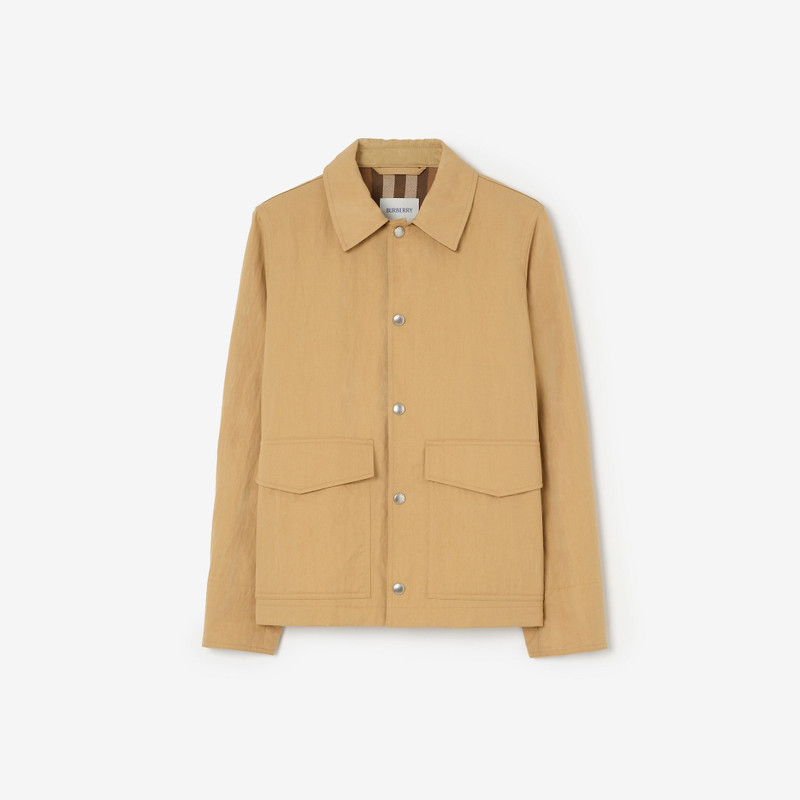 Nylon Cotton Overshirt 1