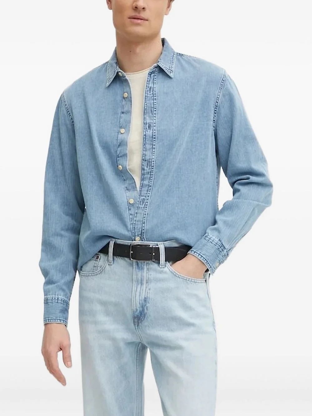 denim shirt - 1