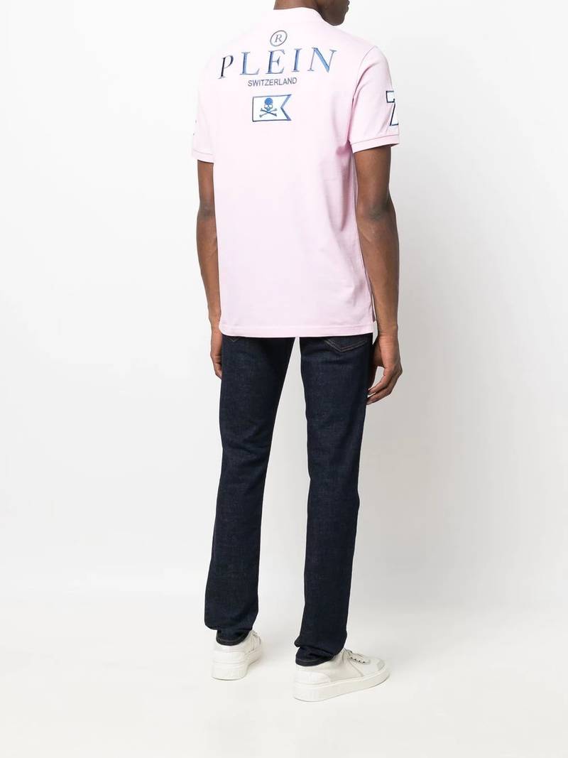 PHILIPP PLEIN Skull And Plein polo shirt outlook