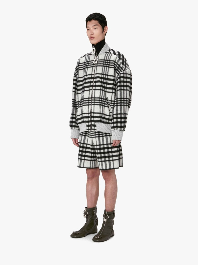 CHECK BOMBER JACKET 5