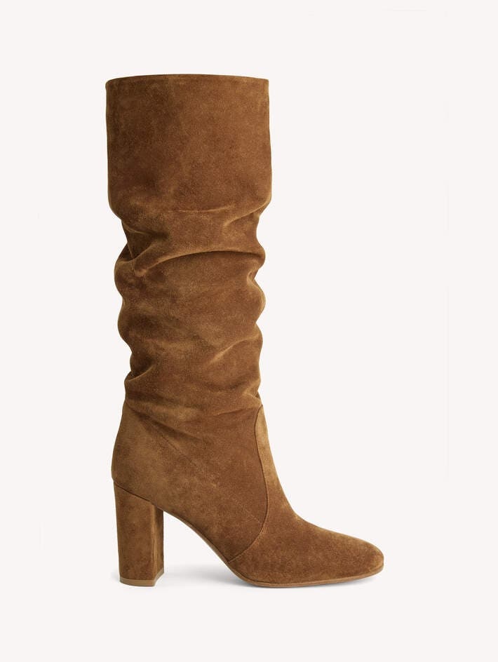 Gianvito Rossi Glen Boots in Brown Suede at Nordstrom - 1