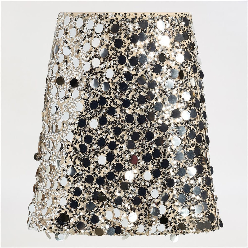 Sequin Mini Skirt 1
