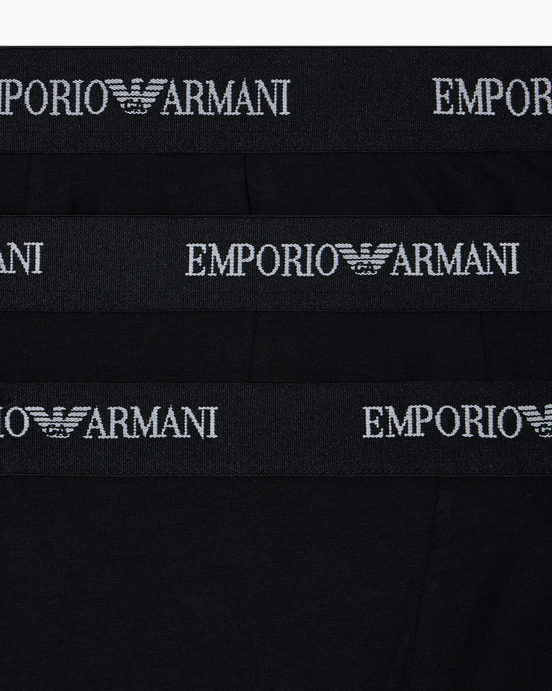 EMPORIO ARMANI THREE-PACK OF STRETCH JERSEY BOXER BRIEFS outlook