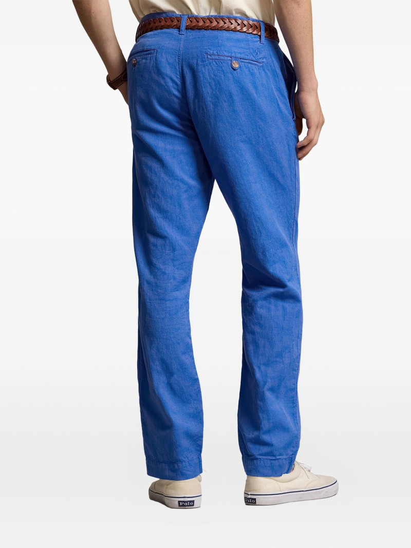flat-front trousers 4