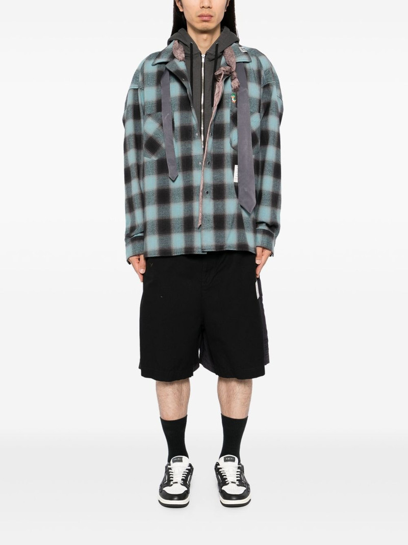 Maison MIHARAYASUHIRO patchwork shorts outlook