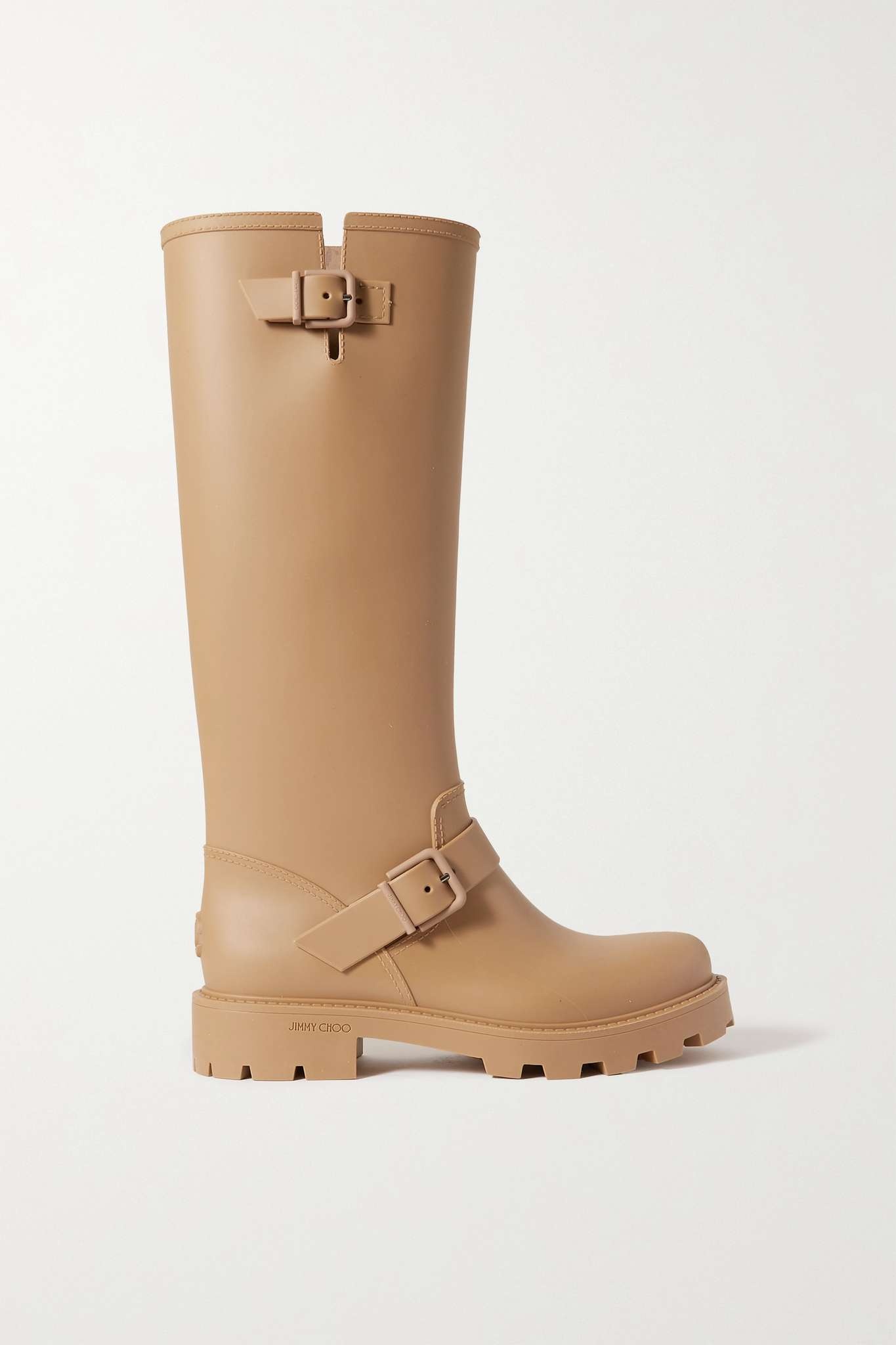 Yael buckled rubber rain boots - 1