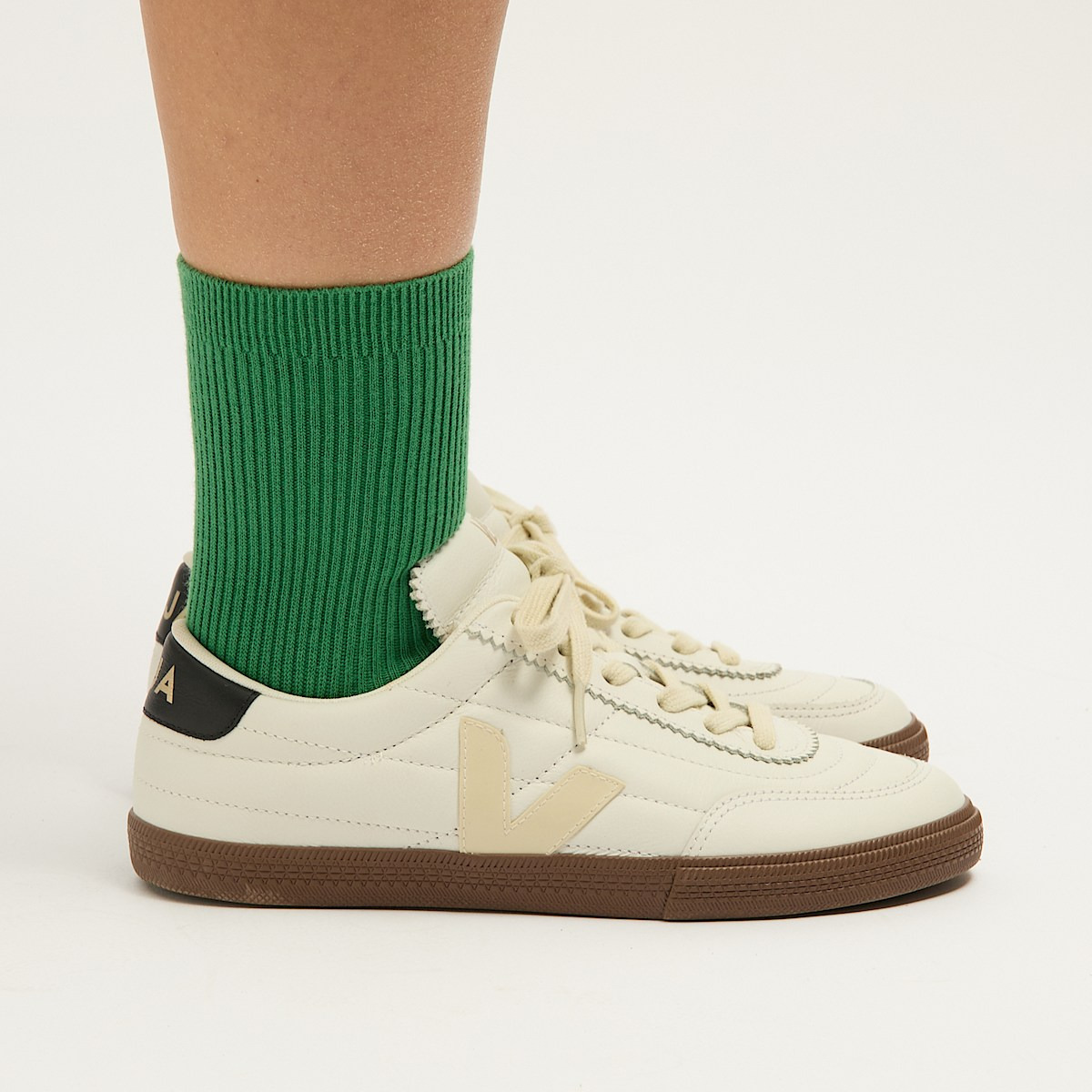 EVERYDAY SOCKS COTTON MEDIUM GREEN - 3