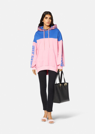 VERSACE JEANS COUTURE Tapestry Couture Logo Hoodie outlook