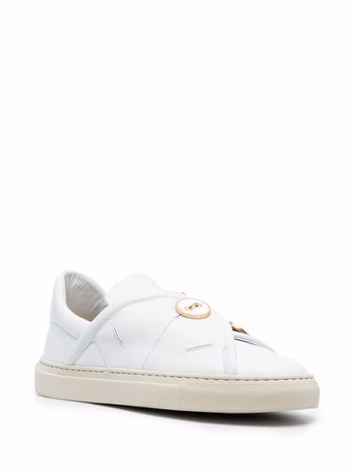 Ports 1961 button-embossed slip-on sneakers outlook