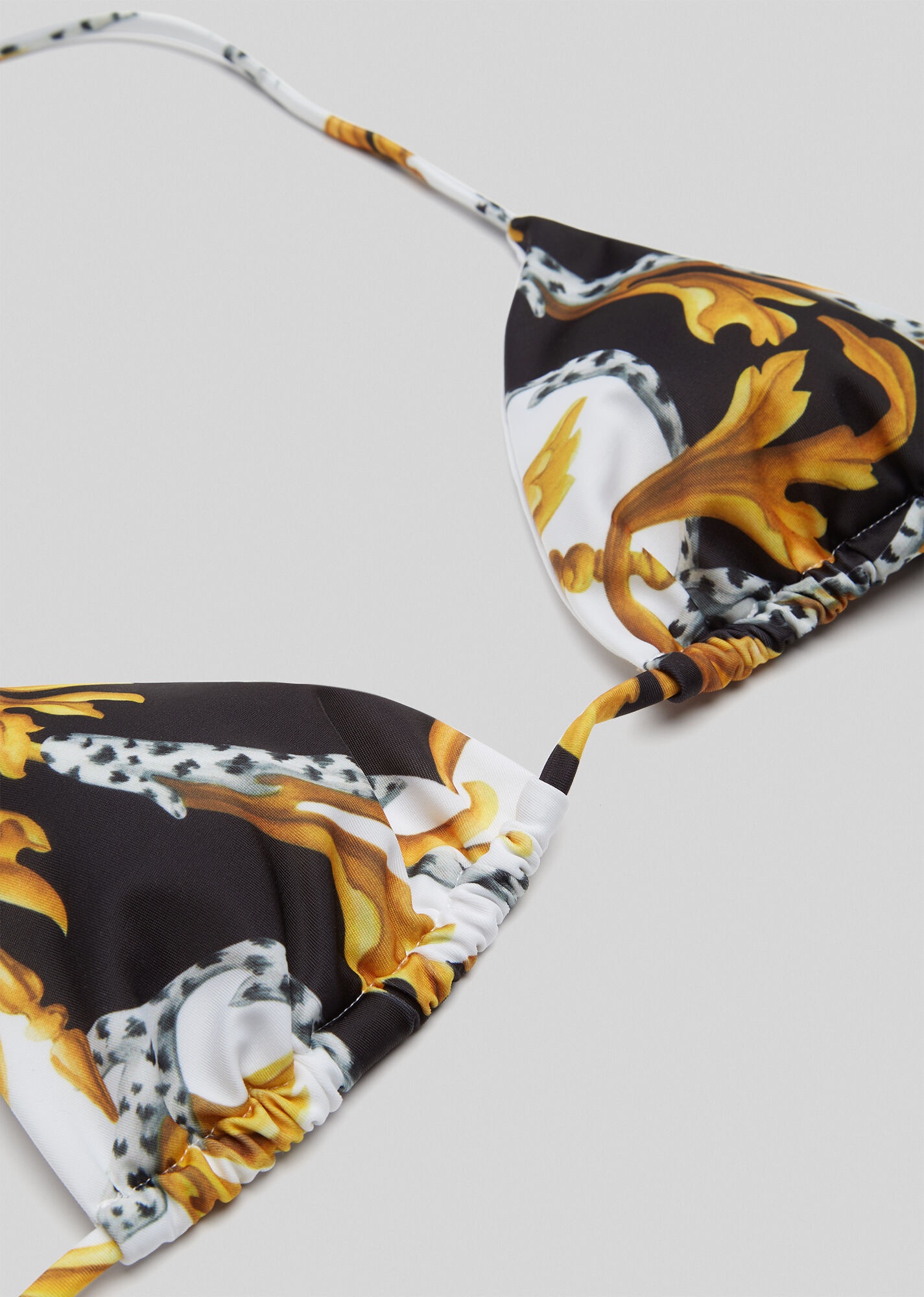 Acanthus Print Bikini Top - 4