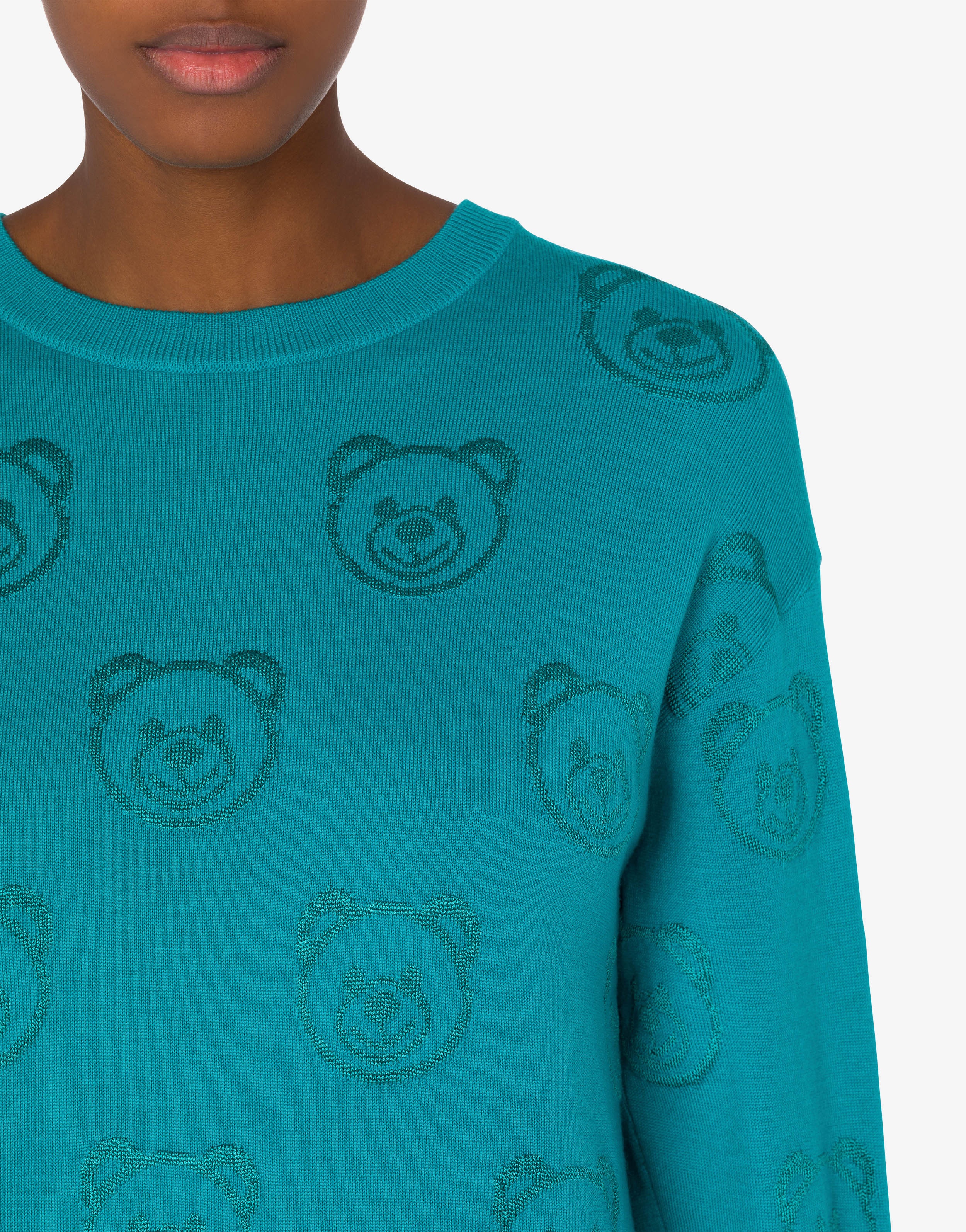 ALLOVER TEDDY BEAR JUMPER - 4