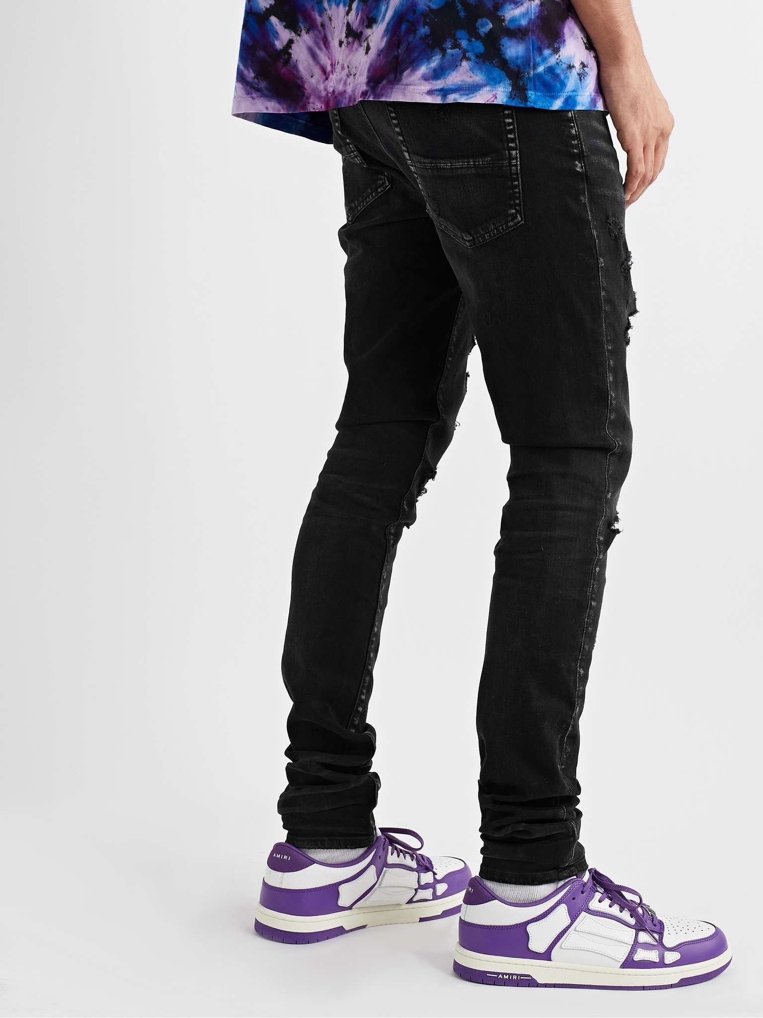 Thrasher Plus Skinny-Fit Distressed Jeans - 4