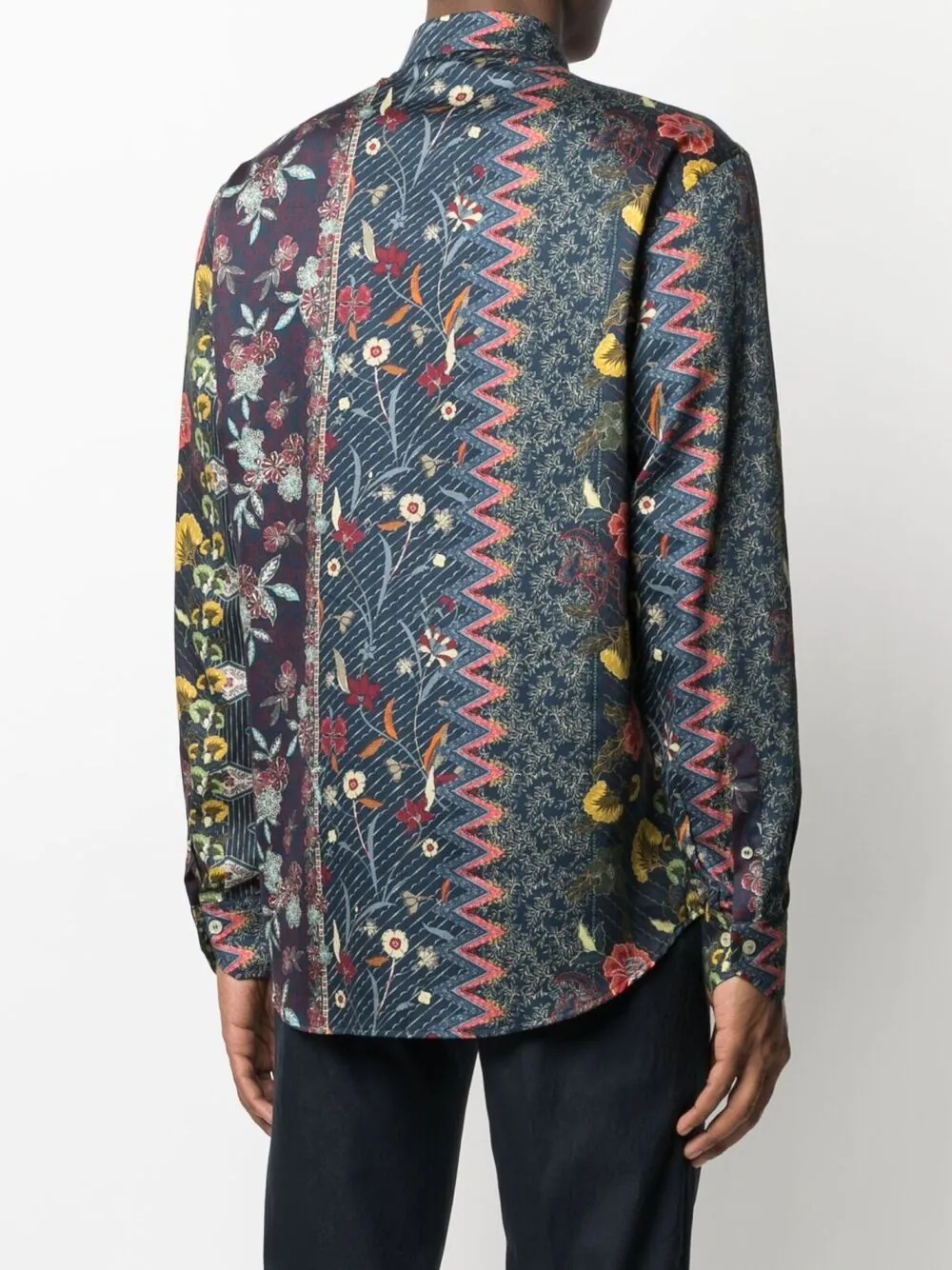 floral embroidered shirt - 4