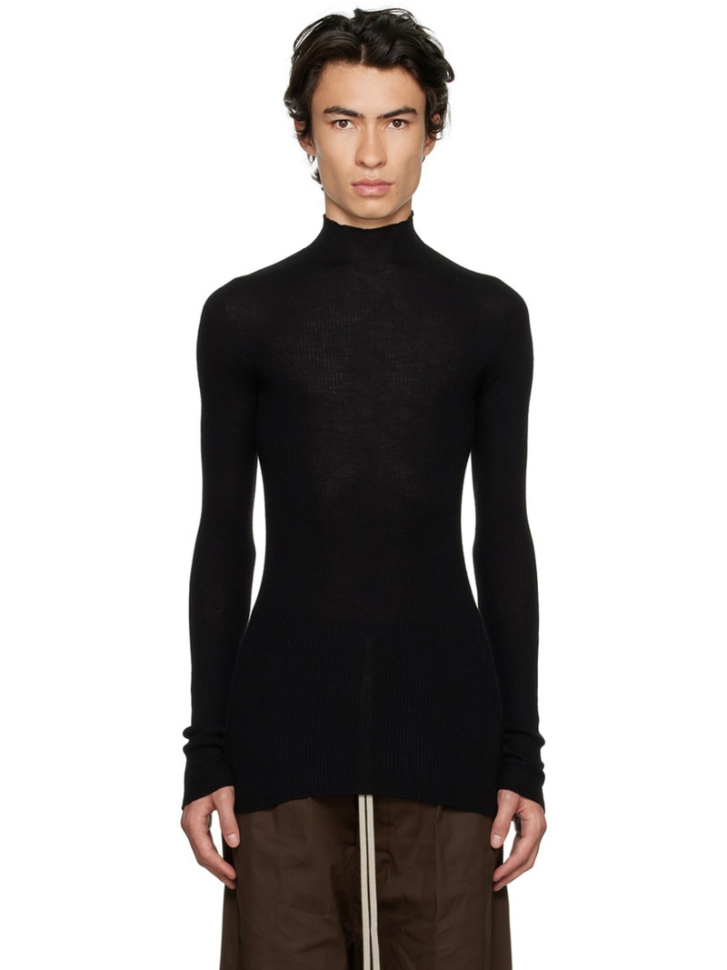 Black Lupetto Sweater 1