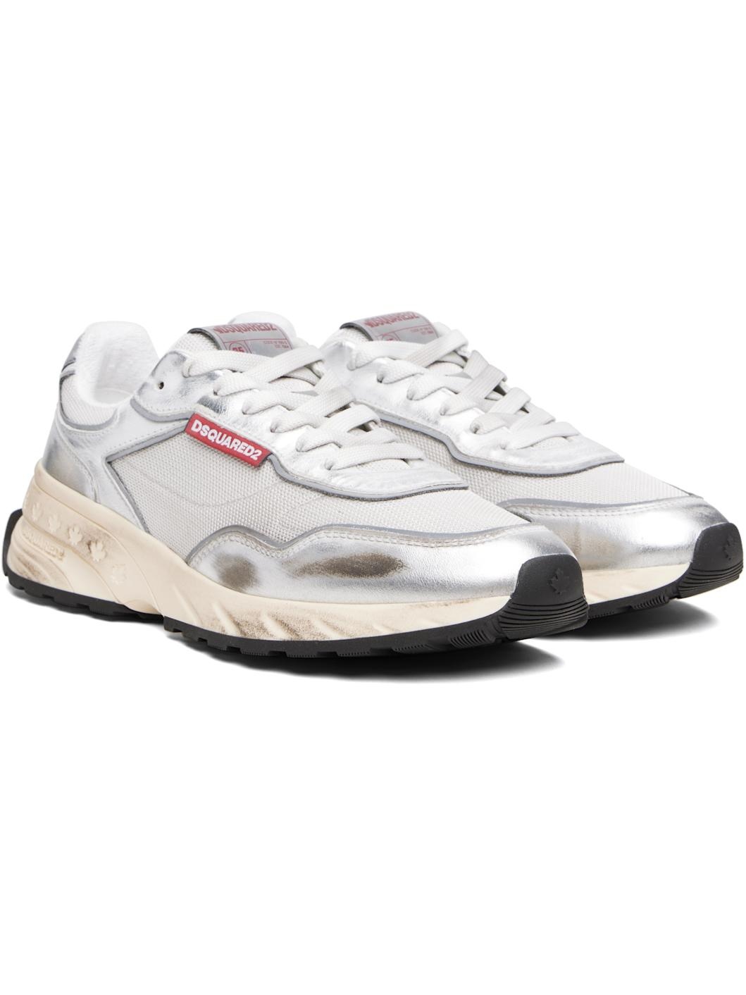 Silver Sprinter Sneakers - 4