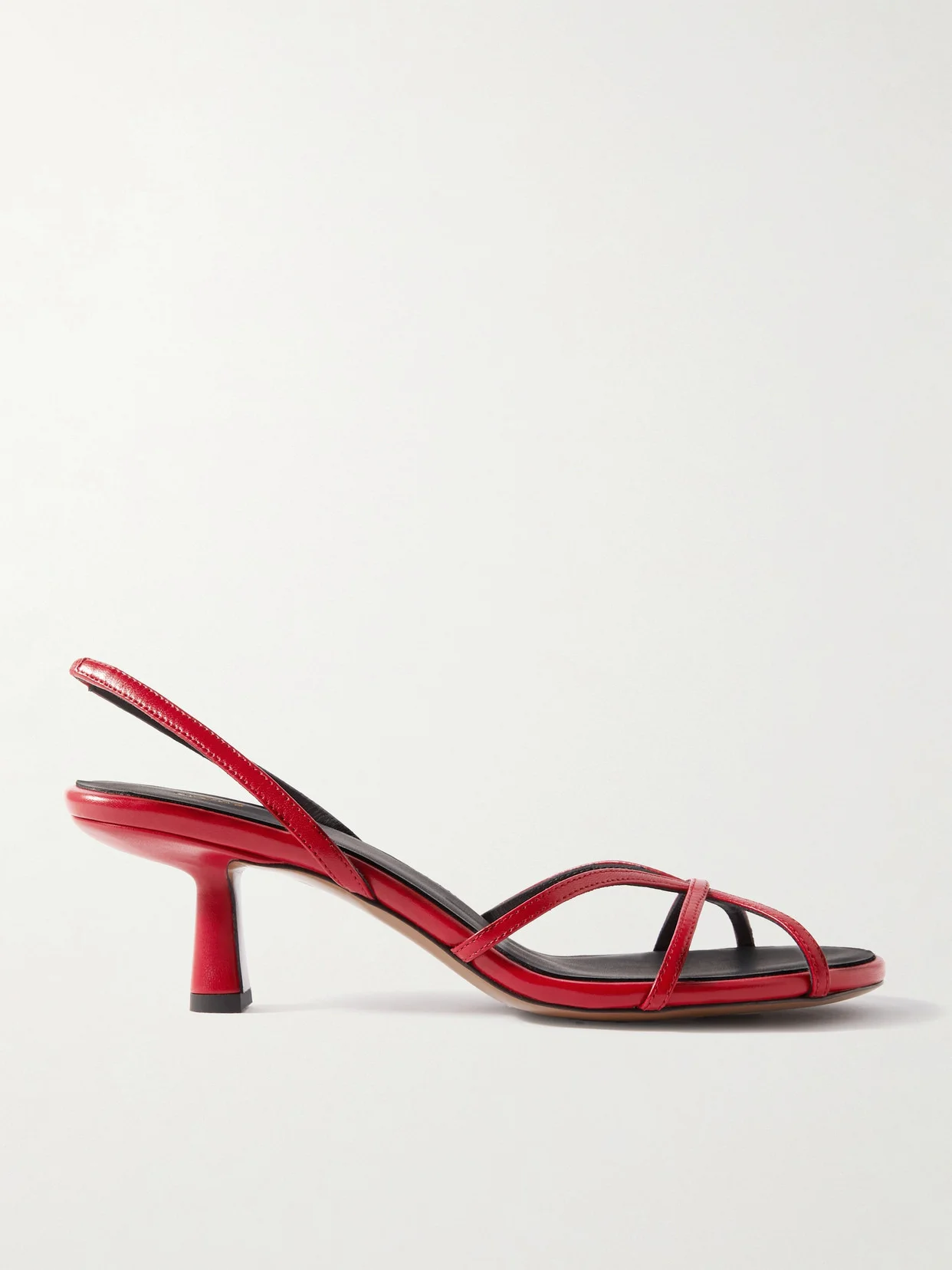Ibor Leather Slingback Sandals - 1