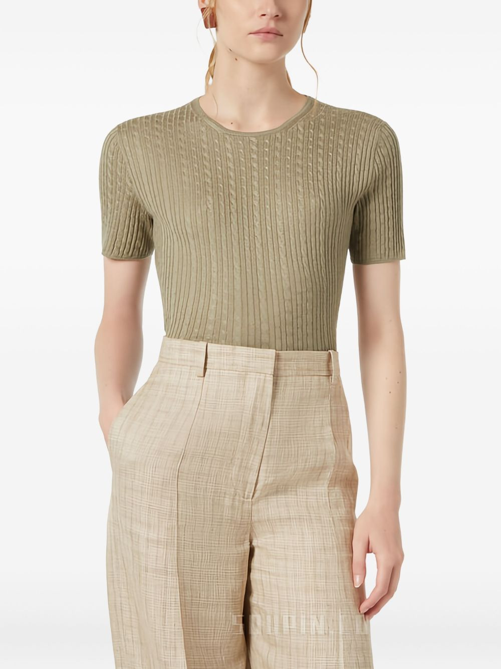 Rimella cable-knit top - 3