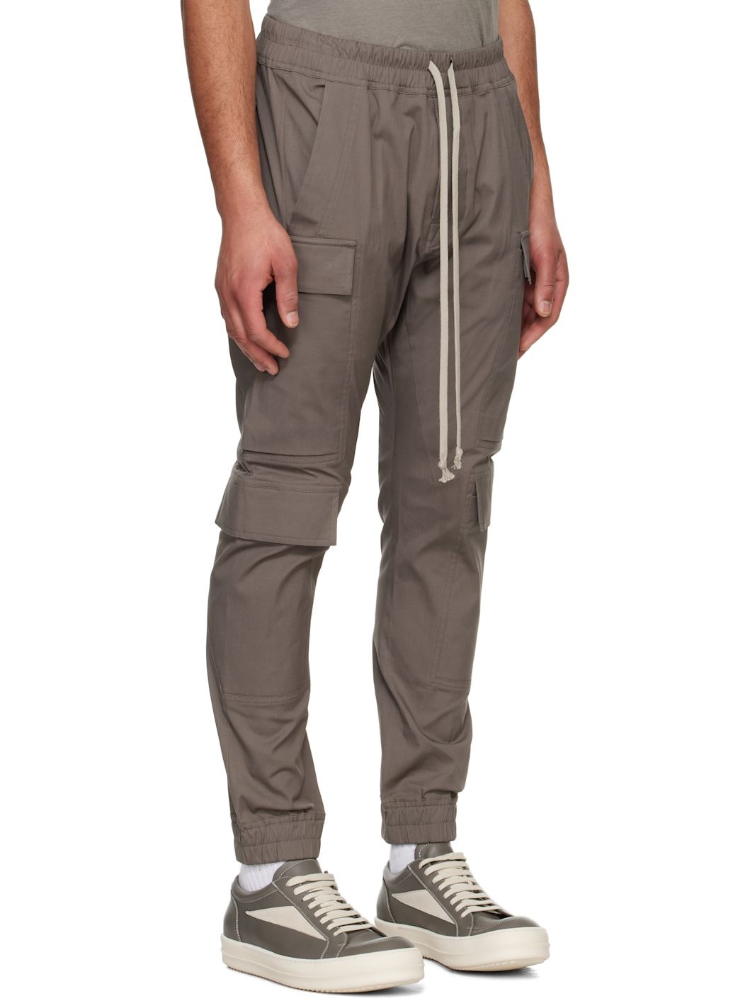 Gray Hollywood Mastodon Megacargo Cargo Pants - 2