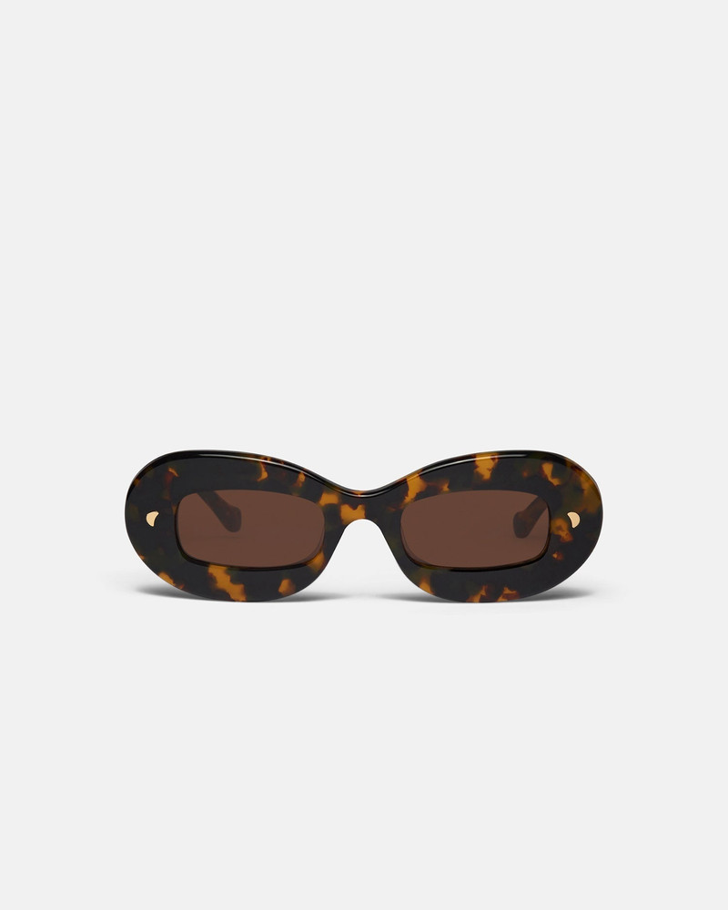 Oval-Frame Sunglasses 1