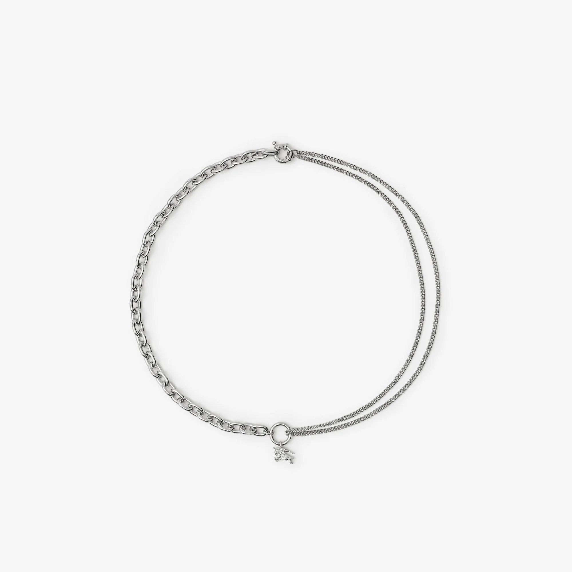 Knight Dual Chain Necklace - 1