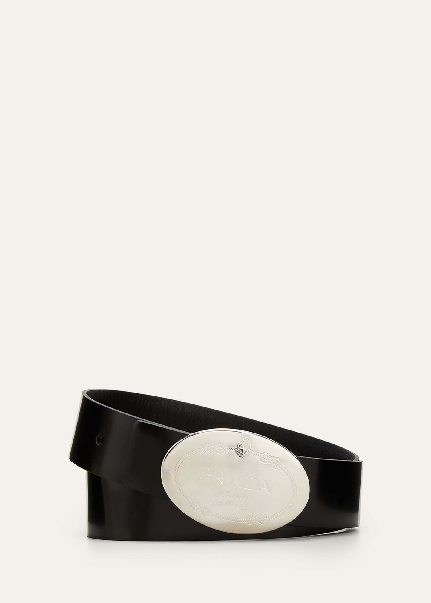 Men's Spazzolato Leather Belt Strap - 3