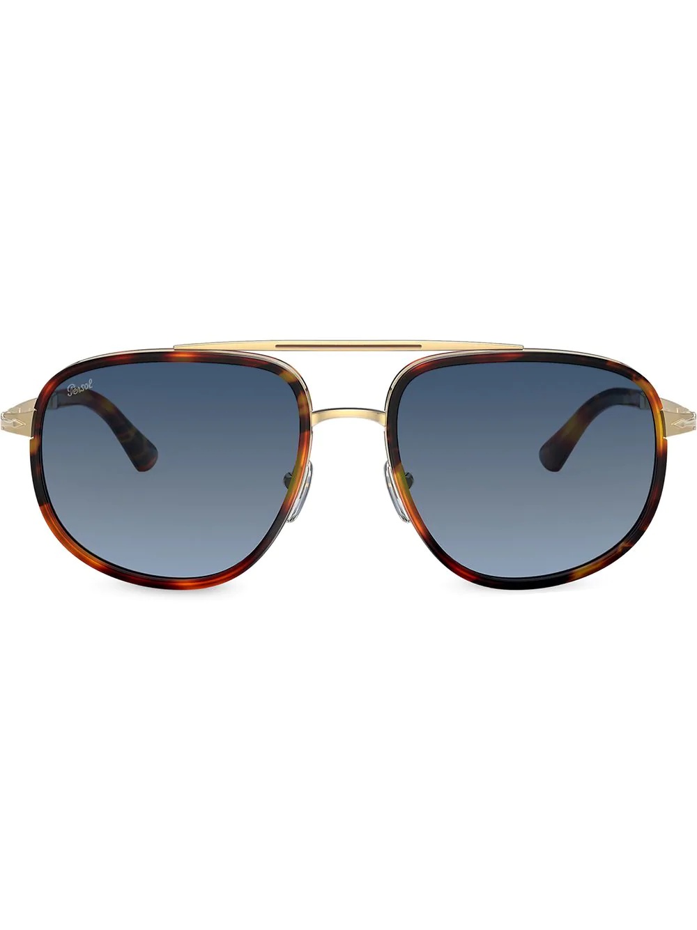 tortoiseshell aviator sunglasses - 1