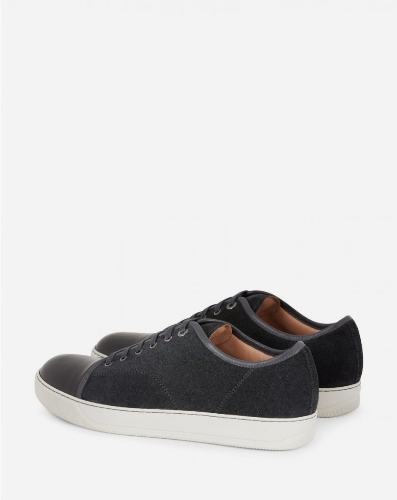 DBB1 SUEDE AND PATENT LEATHER SNEAKERS - 3