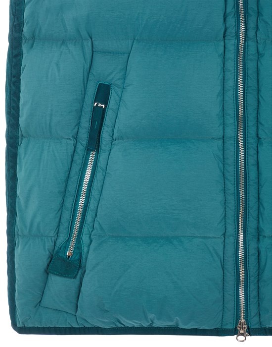 G1428 SEAMLESS TUNNEL NYLON DOWN-TC DARK TEAL GREEN - 5