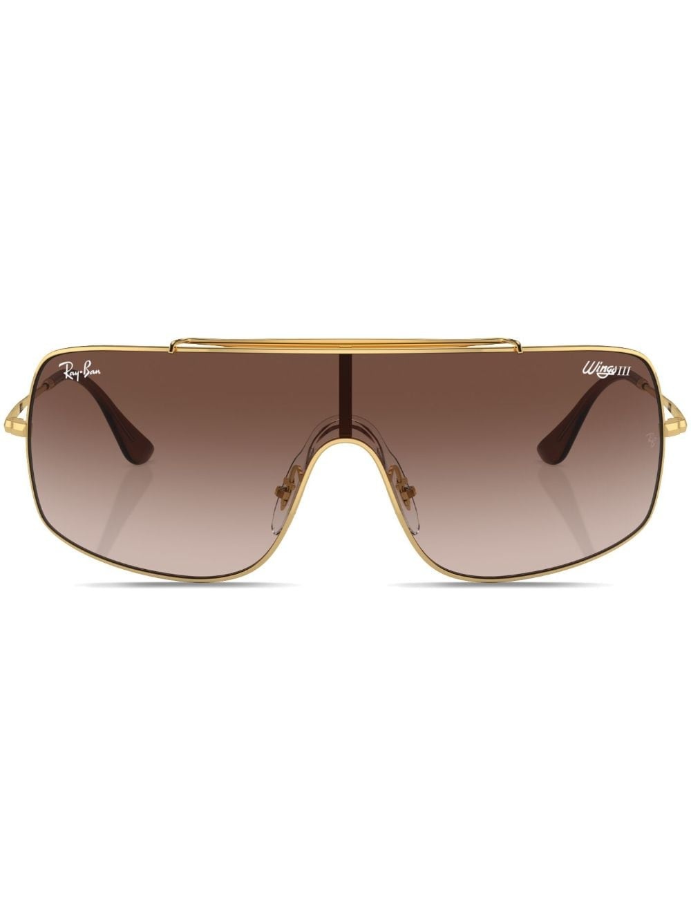 Wings III square-frame sunglasses - 1