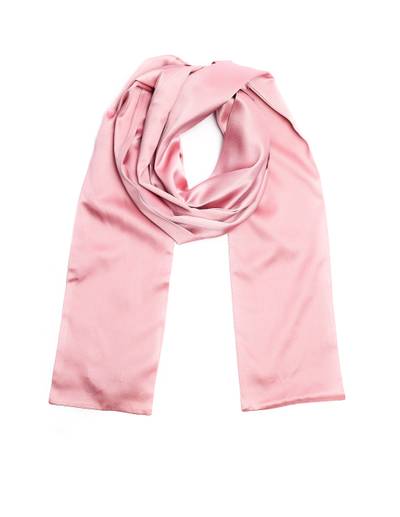 UNDERCOVER PINK SILK SCARF outlook