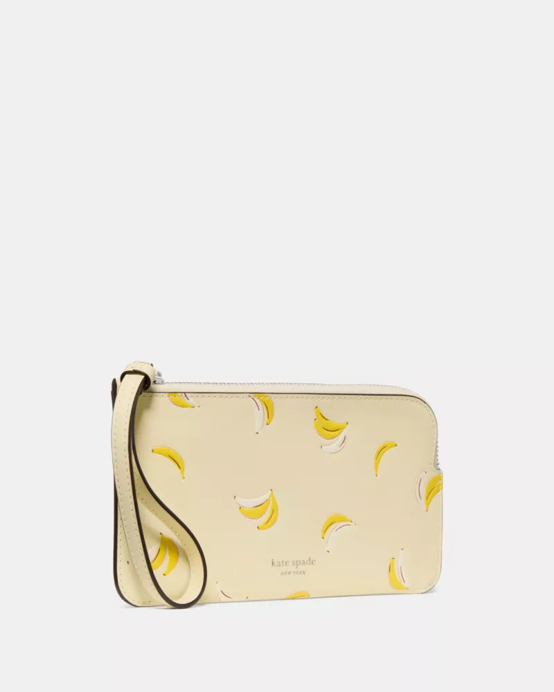 kate spade Zippy Banana Wristlet outlook