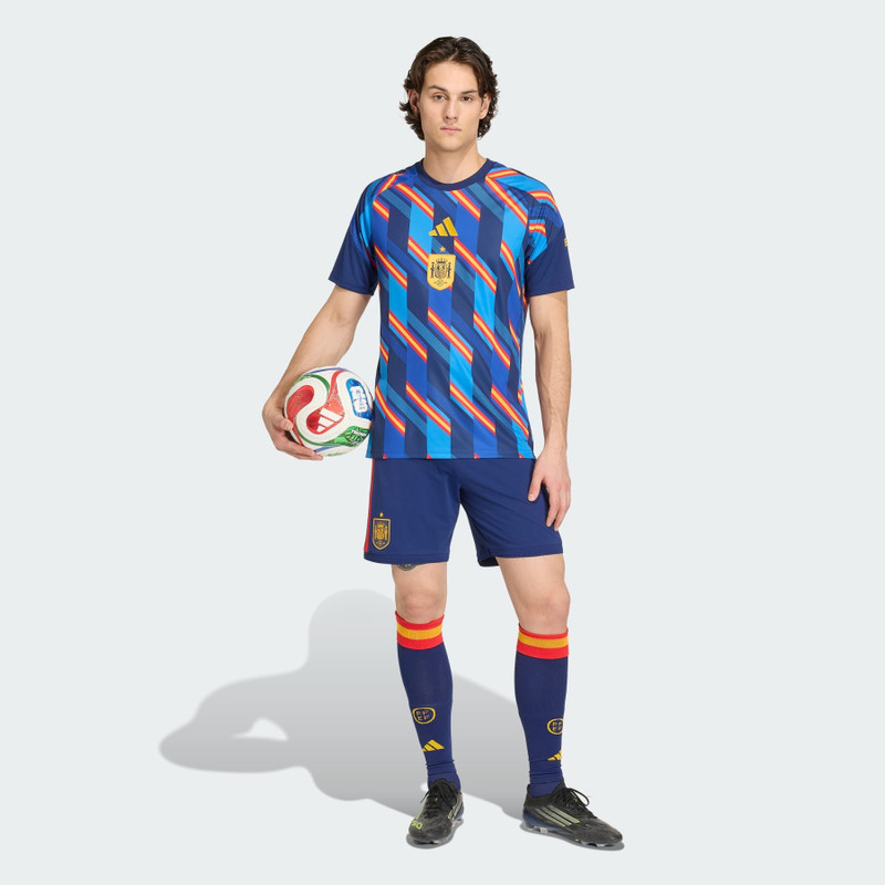 Spain 26 Home Pre Match Jersey 5