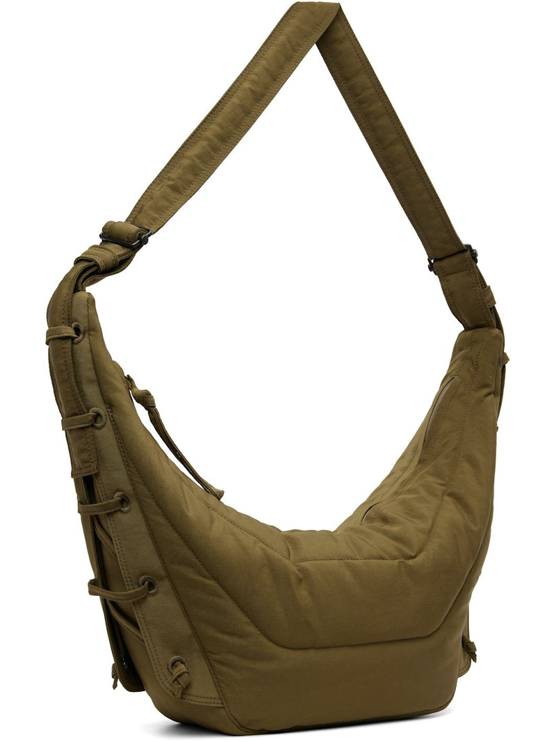 Lemaire Khaki Medium Soft Game Bag outlook