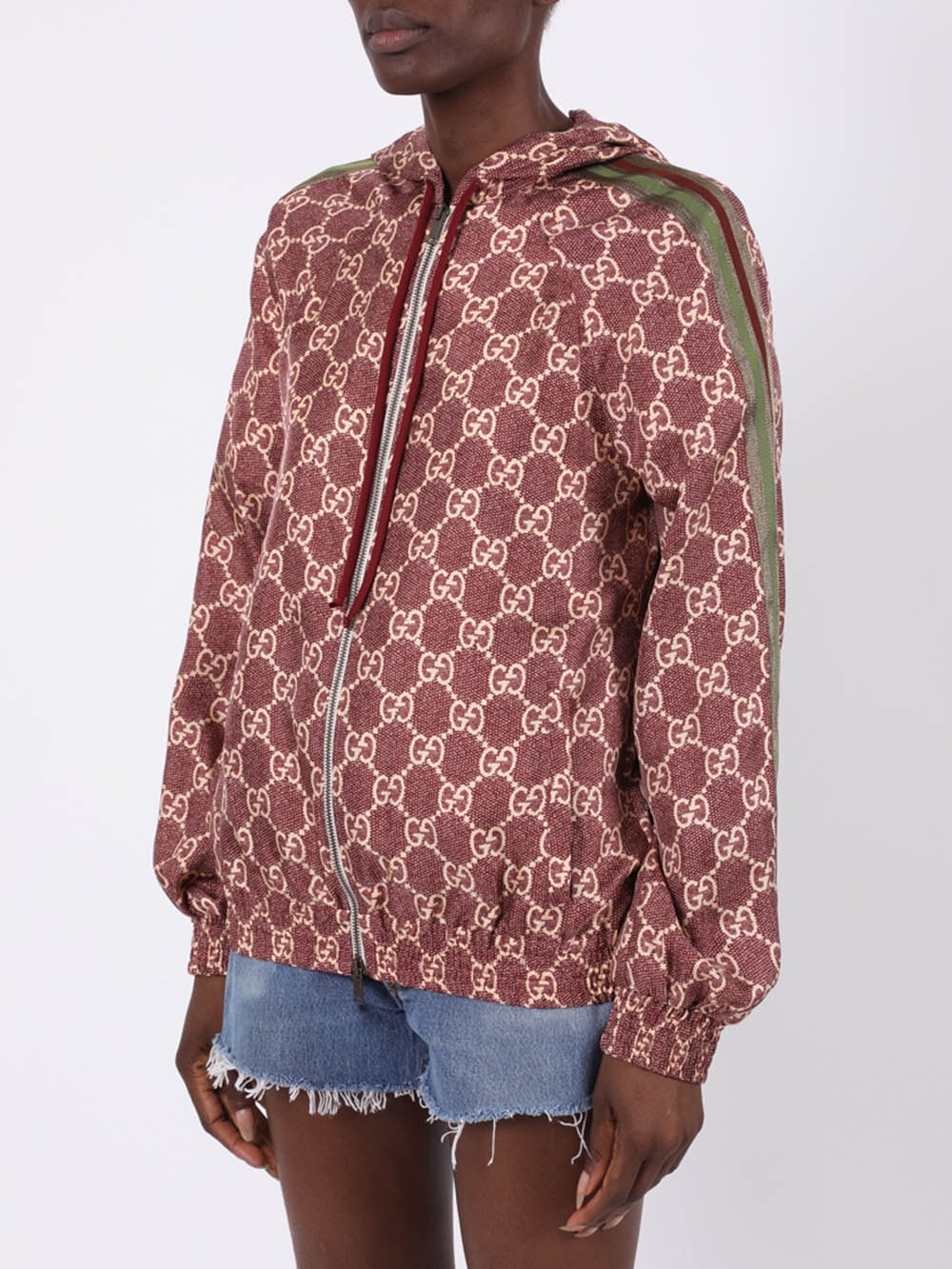 Love Parade Burgundy Logo Print Track Jacket - 7