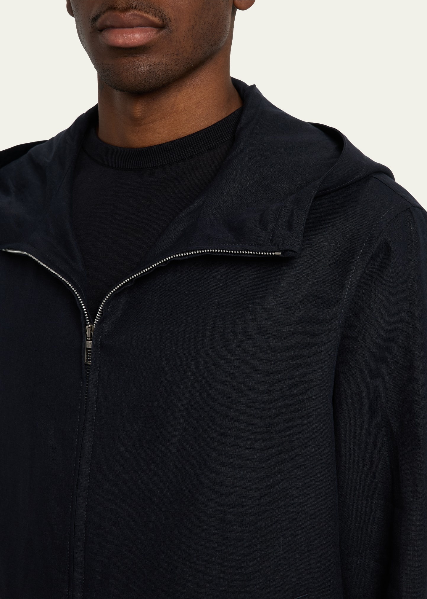 Men's Dennis Linen Full-Zip Blouson - 5