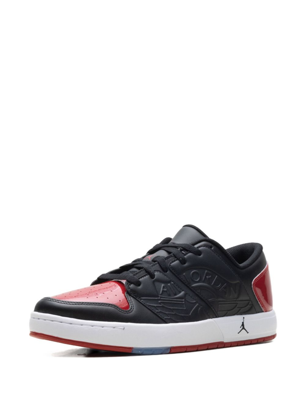 embossed retro sneakers - 2