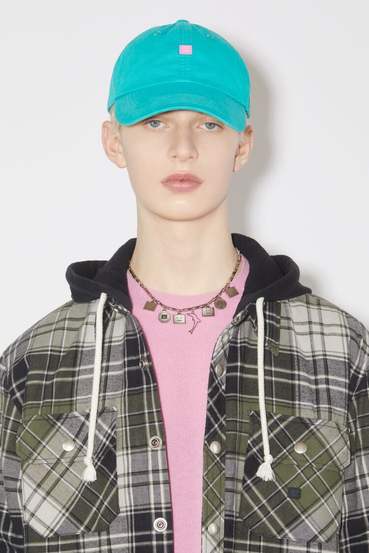 Micro Face patch cap - Sea green - 3